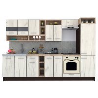 Bucatarie COSSY NEW 310 A1 Wenge / Decor K001